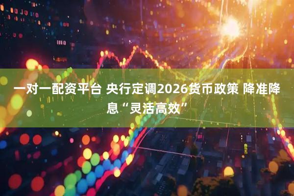 一对一配资平台 央行定调2026货币政策 降准降息“灵活高效”